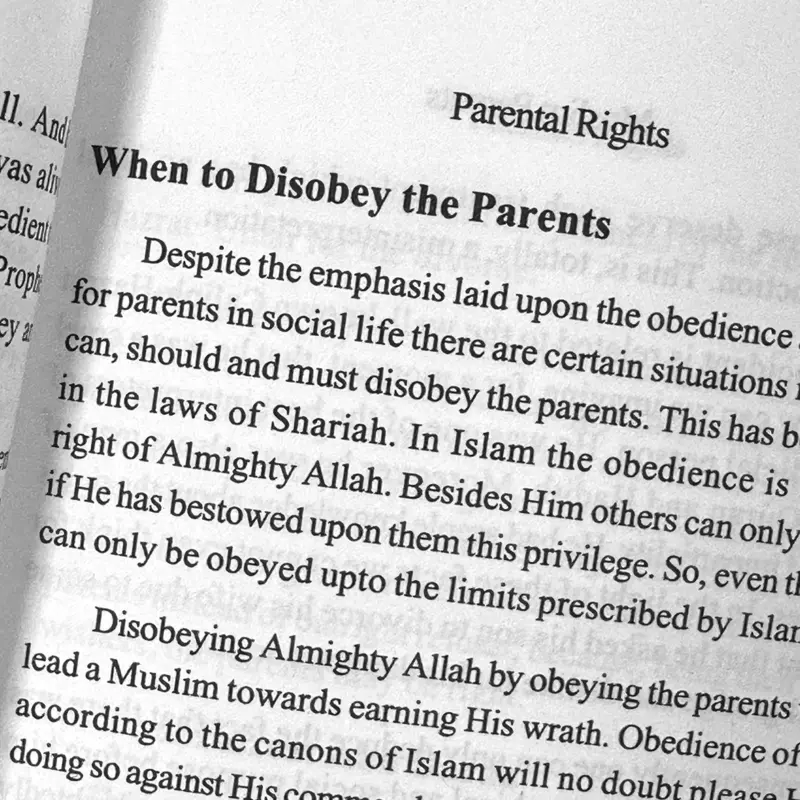 Muslimische Eltern, ihre Rechte und Pflichten