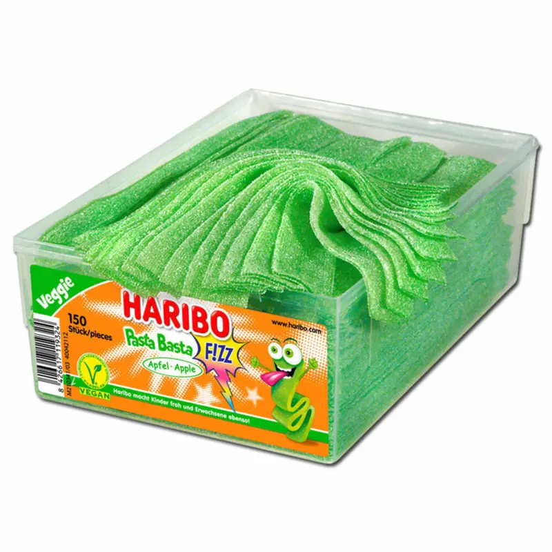 Pasta Basta Æble Vegan - Haribo 1,1 kg
