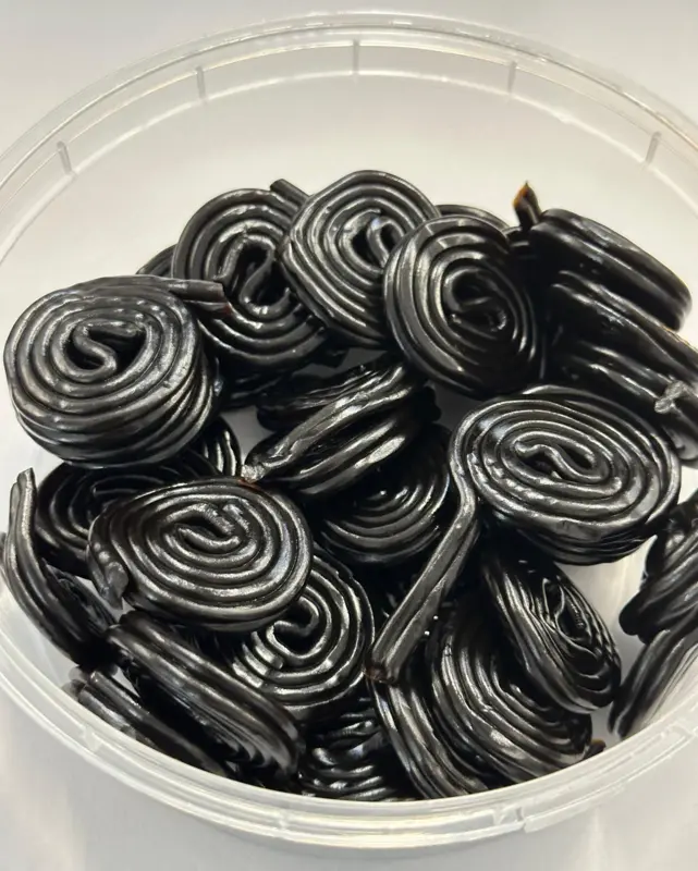 Lakrits grammofonskivor - Nørregade 325g