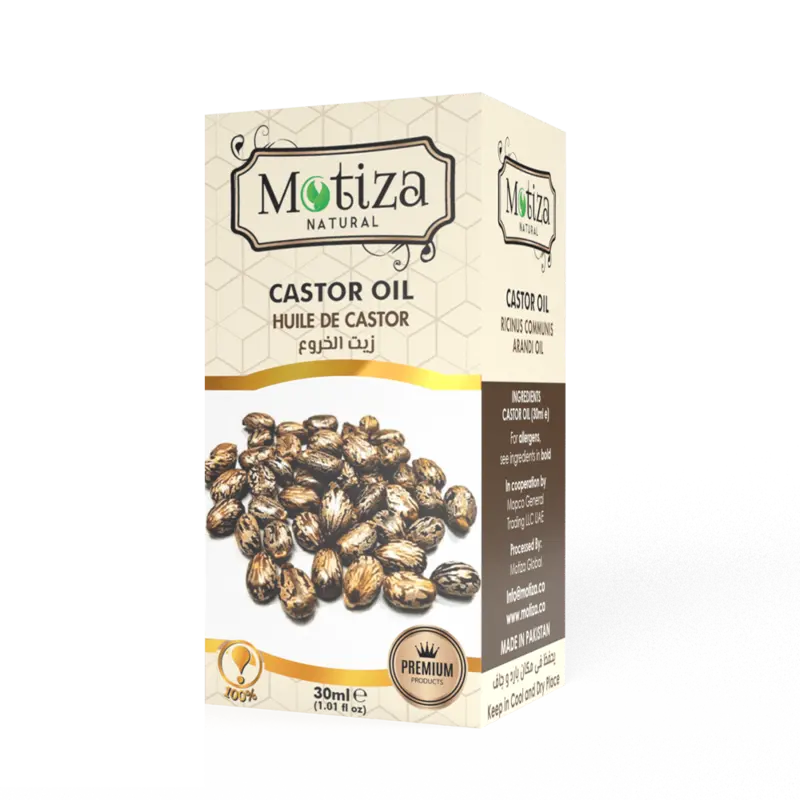 Ricinus (Castor) olie 30ml - Motiza