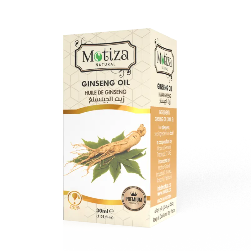 Ginseng Olie 30ml - Motiza