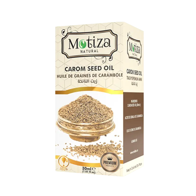 Carom Oil 30ml -Motiza