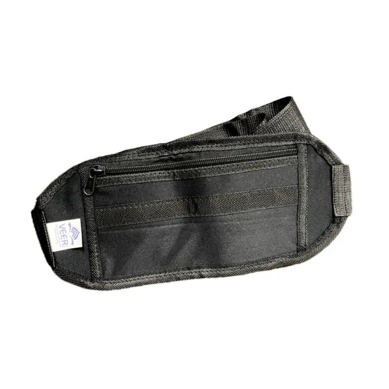 Schwarze Bauchtasche für Umrah/Hajj