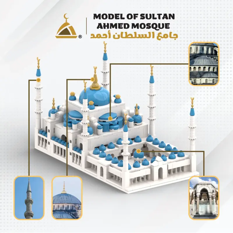 Die Blaue Moschee Bausteine