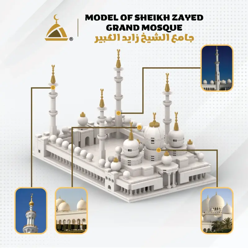 Sheikh Zayed Grand Mosque ByggeKlodser