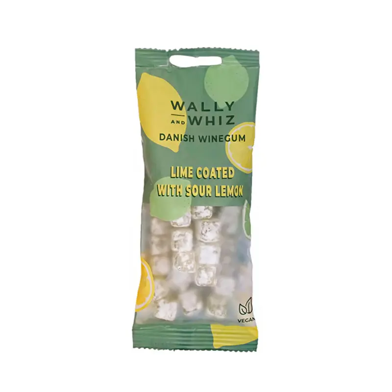 Gummibärchen mit Limette und Sauerzitrone (57 g) - Wally & Whiz Vegan