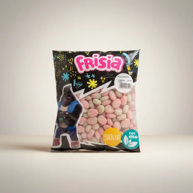Frisisa Fizzi Strawberries 1500g (vegan)