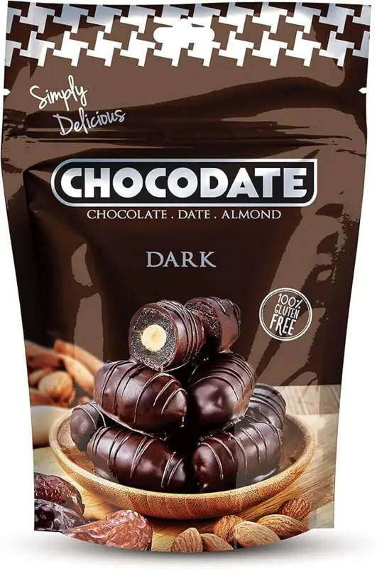 Chokladdadlar från ChocoDate Dark 230g