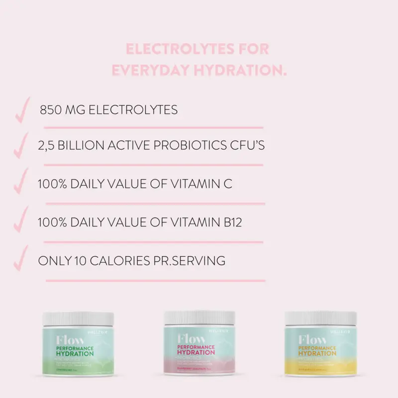 Wellexir FLOW Hydration mit Zitrone und Limette (300 g)