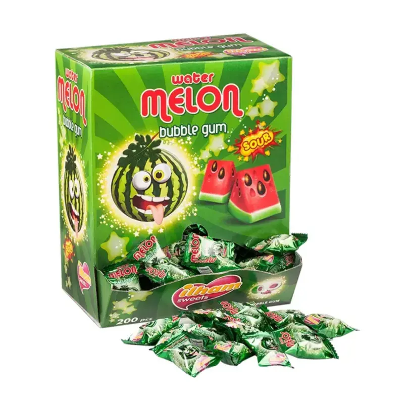 Watermelon sour Bubble Gum 1stk