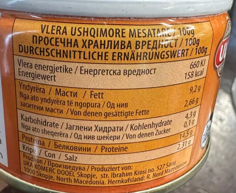 Kycklingskivor på burk, 150g, Uka
