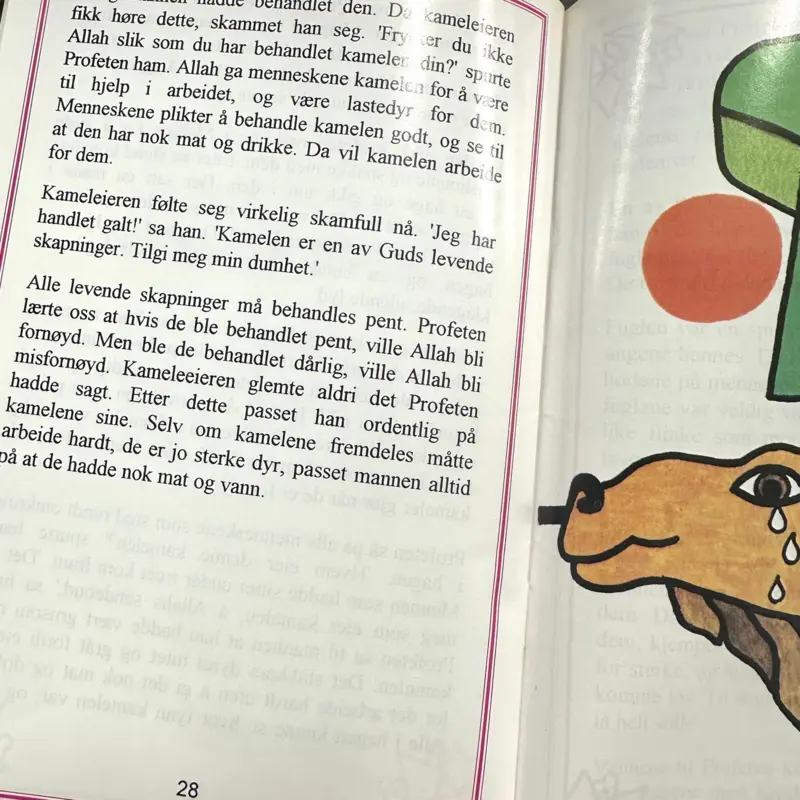 Sei glücklich mit allen Tieren