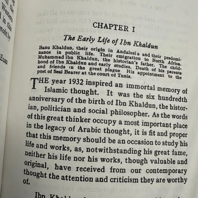 Ibn Khaldun, hans liv och verk
