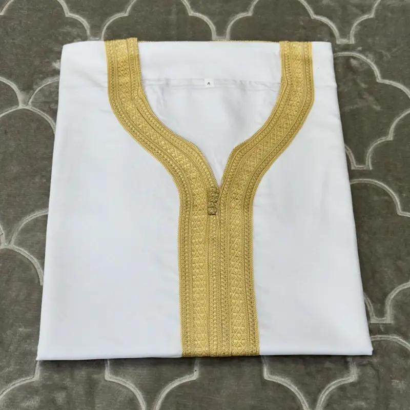 Klassisk Hvid M. Guld Thobe