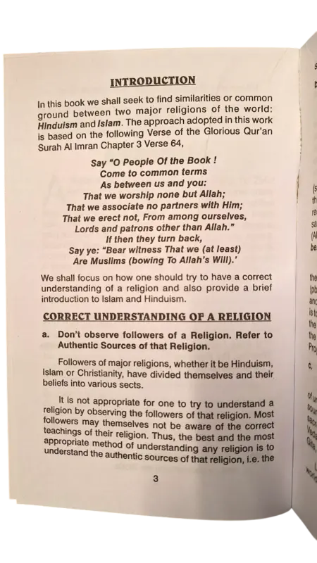 Likheter mellan hinduism och islam