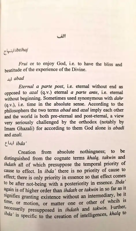 Ein Wörterbuch muslimischer Philosophie