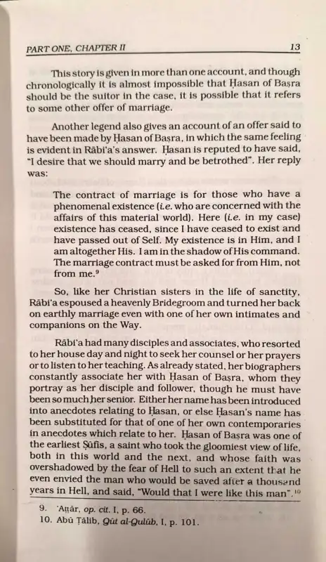 Rabi'abasri: The Mystic and Her Fellow Saints in Islam