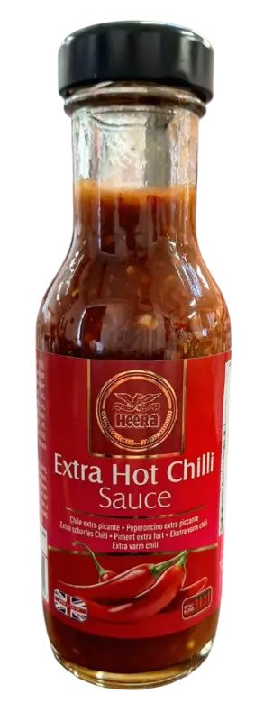 Extra scharfe Chilisauce - HEERA 250 ml