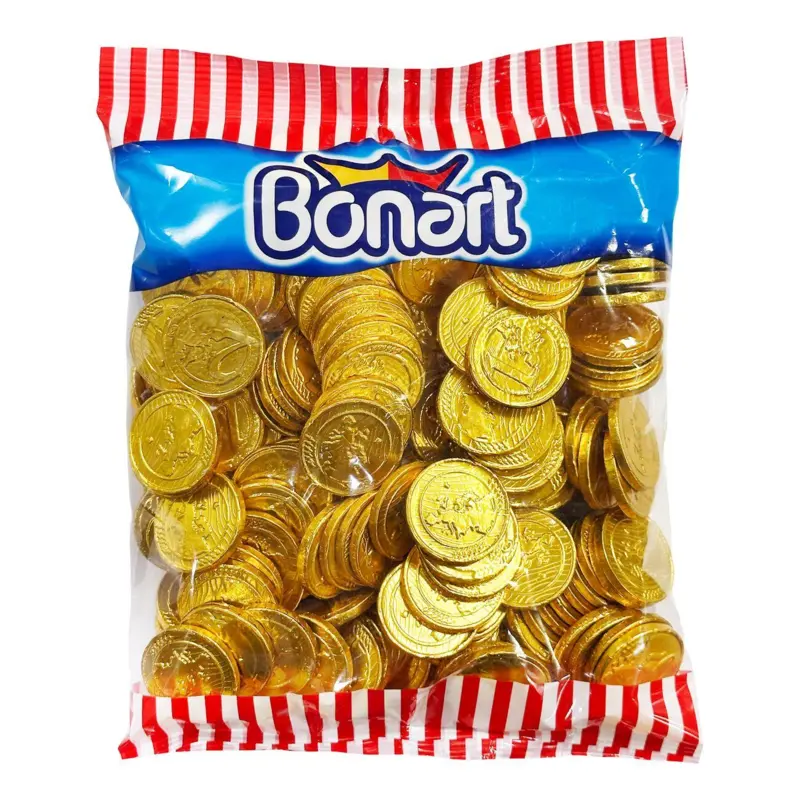 Goldene Schokoladenmünzen - Bonart 1KG