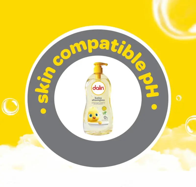 Baby Shampoo & Body Wash Dalin 900ml