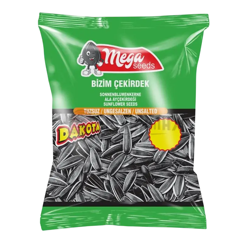 Solsikkefrø, Mega Seeds (uden salt) 120g