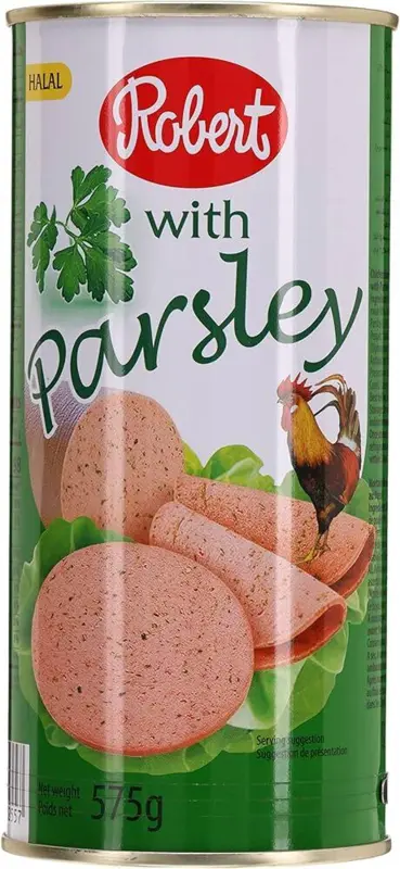 Kycklingpålägg med persilja, Robert, 575g