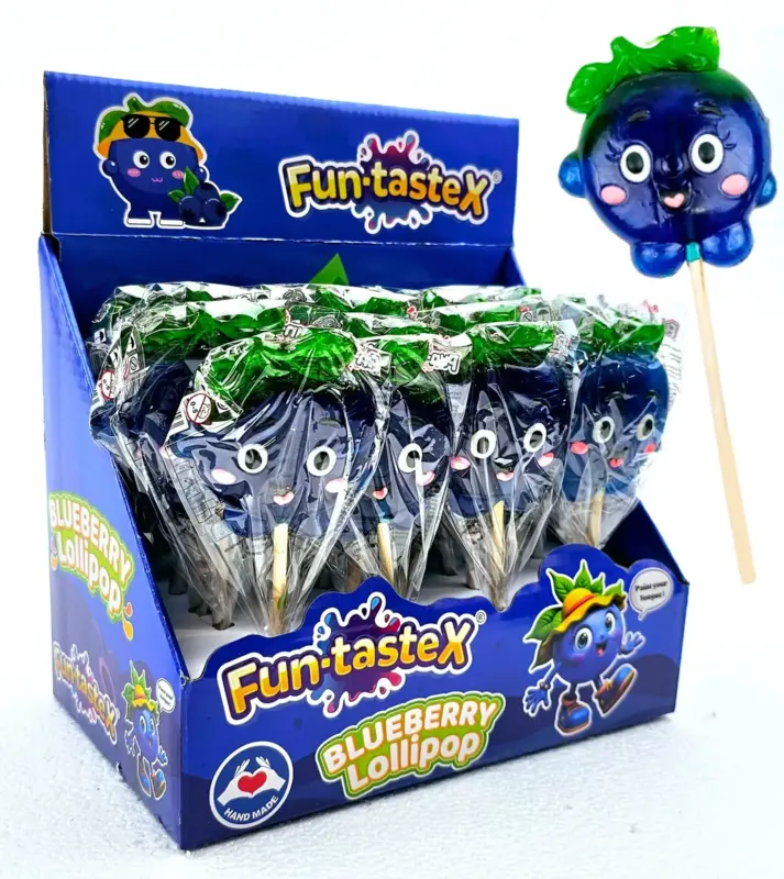 Blåbärsklubba, Fun-Tastex 50 g.