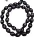 Tasbih Schwarz /Silber 33 Perlen