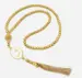 Perlen-Tasbeeh in Goldfarbe (99 Perlen)