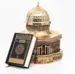 Dome Of The Rock Dekoration mit Koran