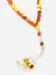 Flammenfarbenes Glas-Tasbih mit 33 Perlen