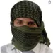 Palästina Schal, Keffiyeh, Army Grün/Schwarz