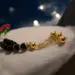 Palästina Tasbih mit goldenem Anhänger 33 Perlen