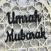 Stor Umrah Mubarak Mihrab trädekoration