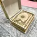 Große Koran-Geschenkbox in Cremeweiß mit goldenen Details