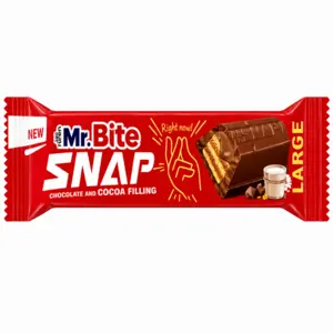 Chokoladebar med kakaofyld, mr. bite, 35g