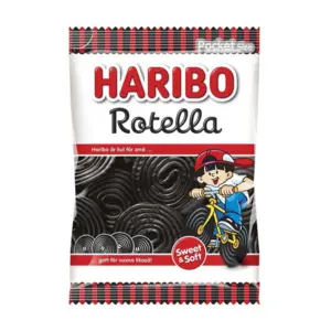 Rotella Lakrits Haribo 80g