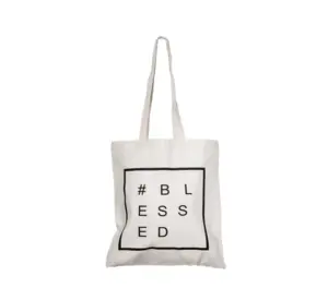 Blessed, dekorativ tygkasse (25 kr doneras till Palestina)