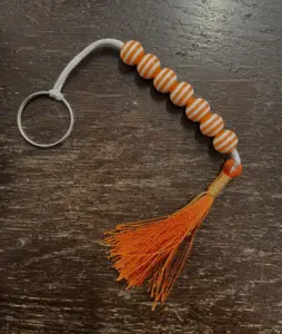 Tawaf Tasbeeh Orange och Vit