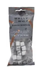 Vingummi med Lakrits OCH Salmiak (57 gr.) - Wally & Whiz Vegan
