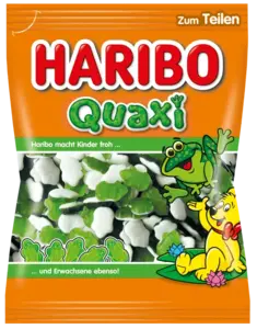 Quaxi Frøer fra Haribo, 100 gr
