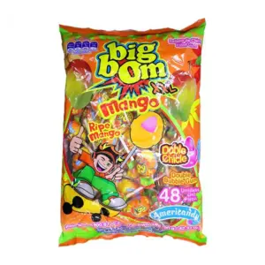 Big Bom XXL Lutscher mit Mangogeschmack