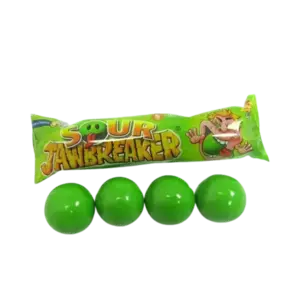 Zed Sour Jawbreaker und Kaugummis 4 Stück