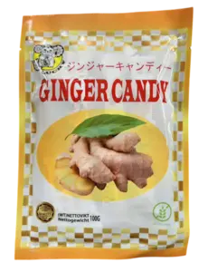 Ingefärsgodis, Lucky Kat, 100g