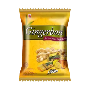 Gingerbon med honung och citron 125g