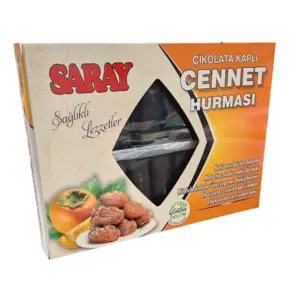 Saray Glutenfria chokladöverdragna kakifrukter, 280 g.